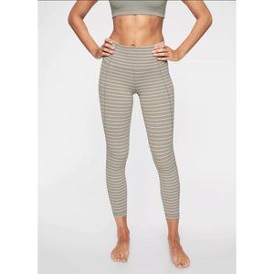 Athleta Stripe Salutation 7/8 Tight - XS